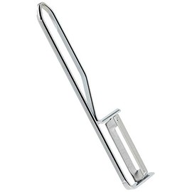 Fackelmann Stainless Steel Universal Peeler, Silver, 15 x 7.9 x 1.5 cm