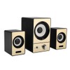 SADA 2.1 Stereo Surrounding Computer Laptop Speakers Clear PC Speakers