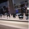 Christmas Stencils for Window Glass Large Christmas Stencil Forest Deer