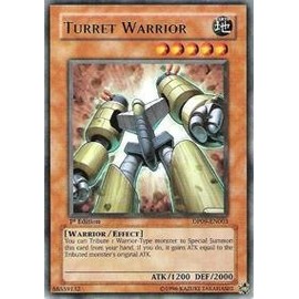 Yu-Gi-Oh! - Turret Warrior (DP09-EN003) - Duelist Pack 9 Yusei Fudo 2-1st Edition - Rare