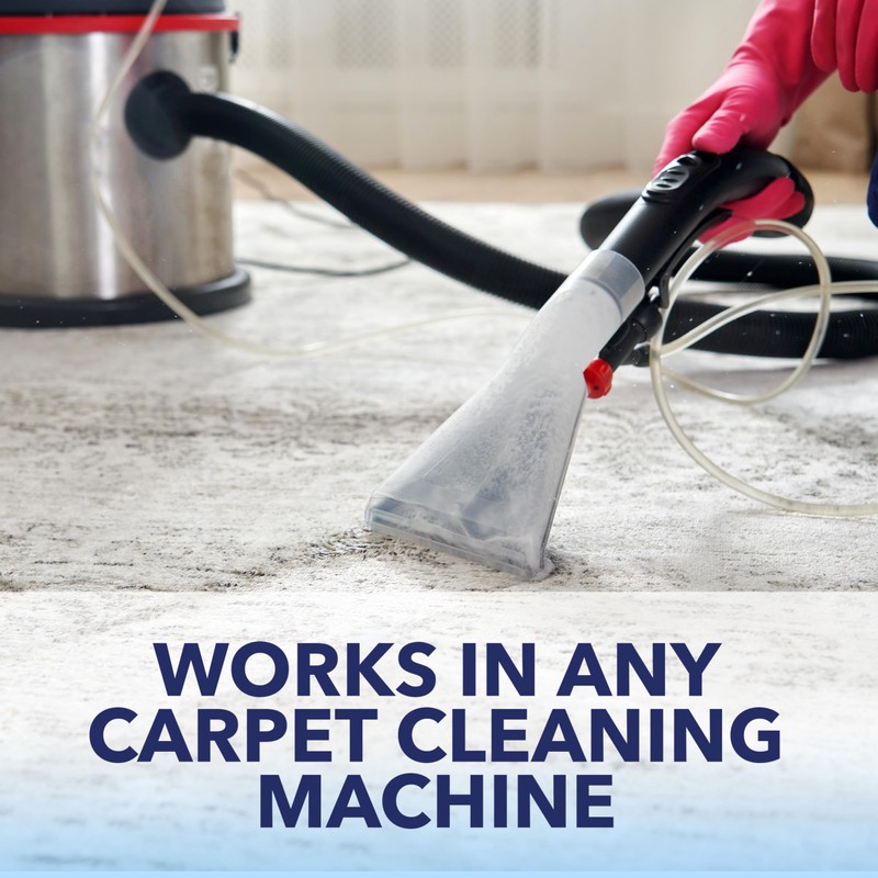 OxiClean Large Carpet Cleaner Liquid Solution for Steam Cleaning Machines,