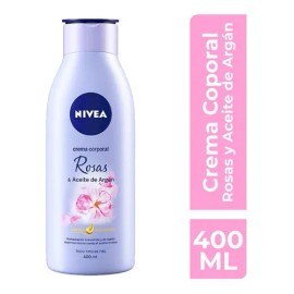 Crema Corporal Humectante NIVEA Senses Rosas Y Árgan 400 ml