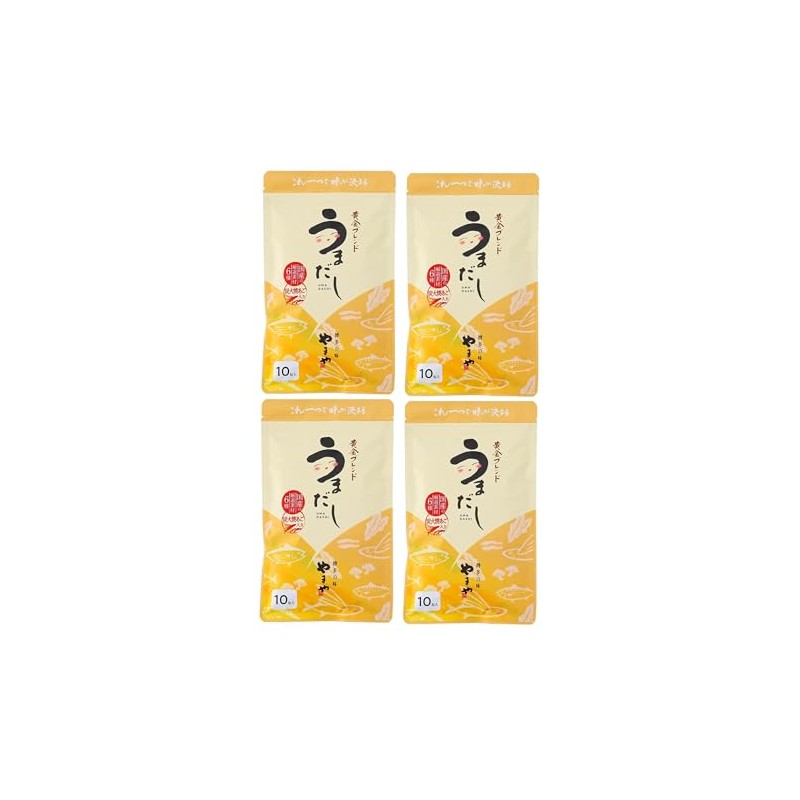 やまや 黄金ブレンド うまだし 10包入×4袋 プロの味