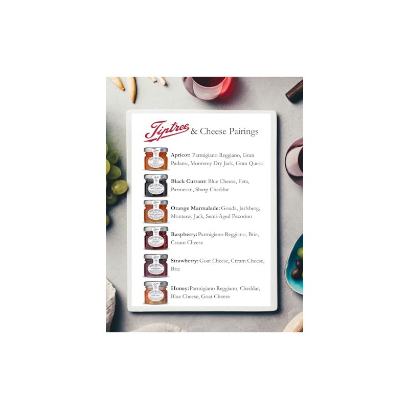 Tiptree Black Currant Preserve Minis, 1 Ounce (Pack of 72)