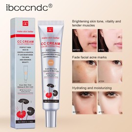 Rostblant 45 ml CC Cream with Centella Asiatica for Colour Correction, Full Coverage Foundation with SPF 25, Even Skin Tone Makeup & Skin Care, Long-Lasting Moisturising Concealer