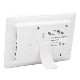 7in Digital Photo Frame Digital Album, 800x480 HD Electronic Album with Body Sensor, Supports Multiple Languages with Remote Control (US Plug 100‑240V)