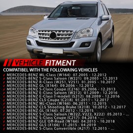 Air Suspension Control Valve Valve Block Replacement for M/GL Class W164 X164 ML350 GL320 GL350 GL450 GL500 CDI ML280 ML300 ML420 ML500 4 ma tic Car Accessories Part# 2513200058 21232 000035810