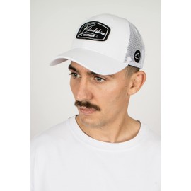 Blackskies® Race Baseball Cap | Men Women Premium Trucker Cap | Snapback Peak Cap Baseball Cap - Men Women Unisex Streetwear Outdoor Summer Leisure, White