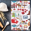 MYSOMY Canada Kitchen Towel Canadian Kitchen Gifts Canada Maple Leaf
