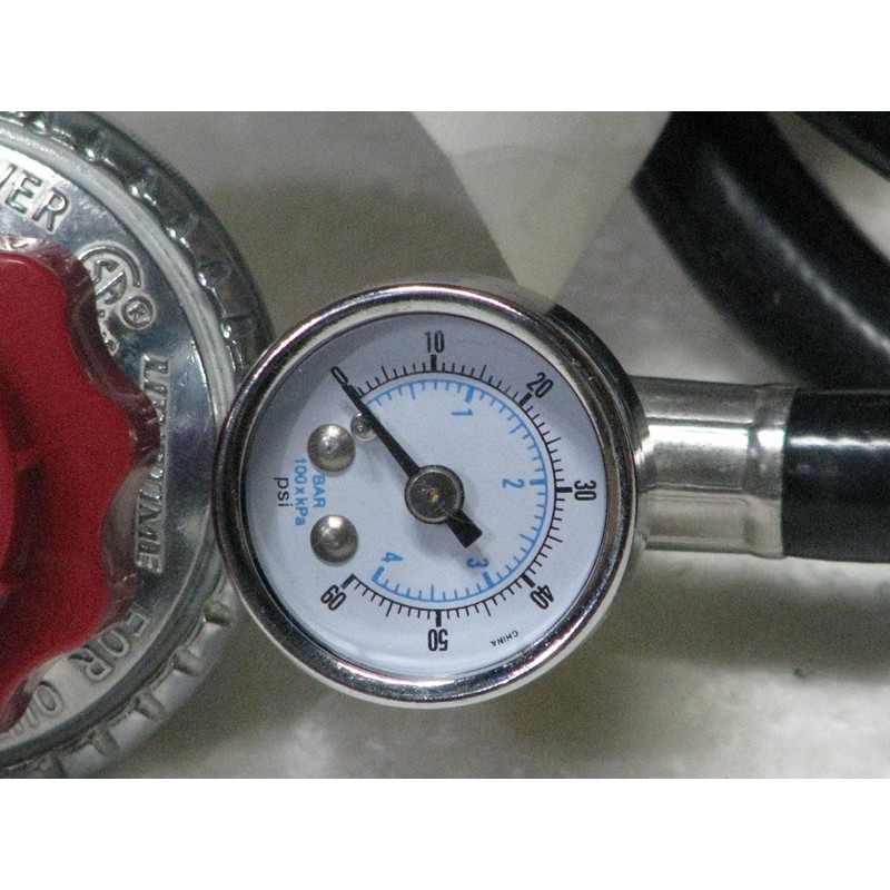 GOEDE G-2-90 Stainless Steel Forge/Foundry Burner with Regulator and Gauge