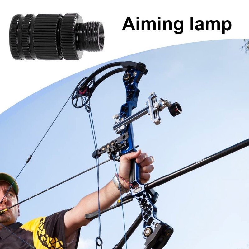 Compound Bow Optic LED Sight Light, 0.35" 5-pin Bow Sights
