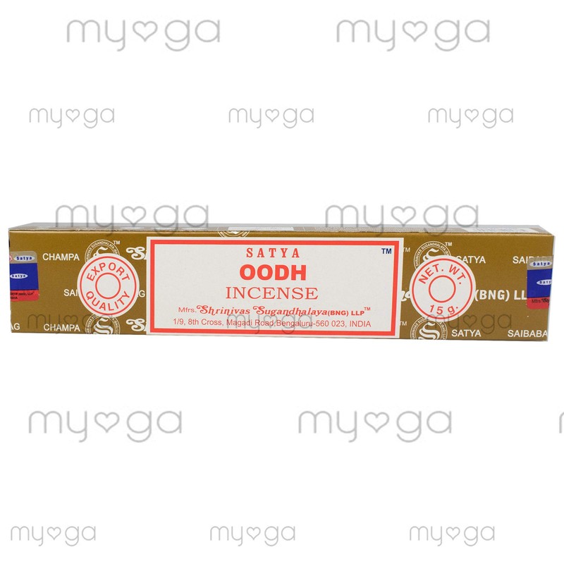Satya Incense - Oodh - 12 Boxes x 15 g