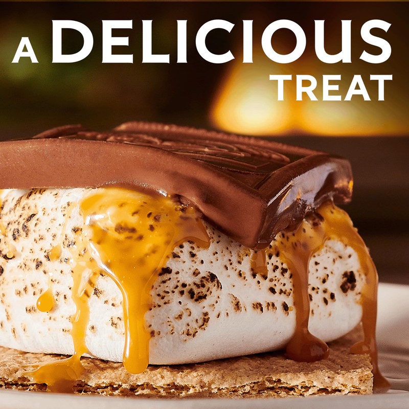 GHIRARDELLI Milk Chocolate Squares with Caramel Filling, 5.32 OZ Bag