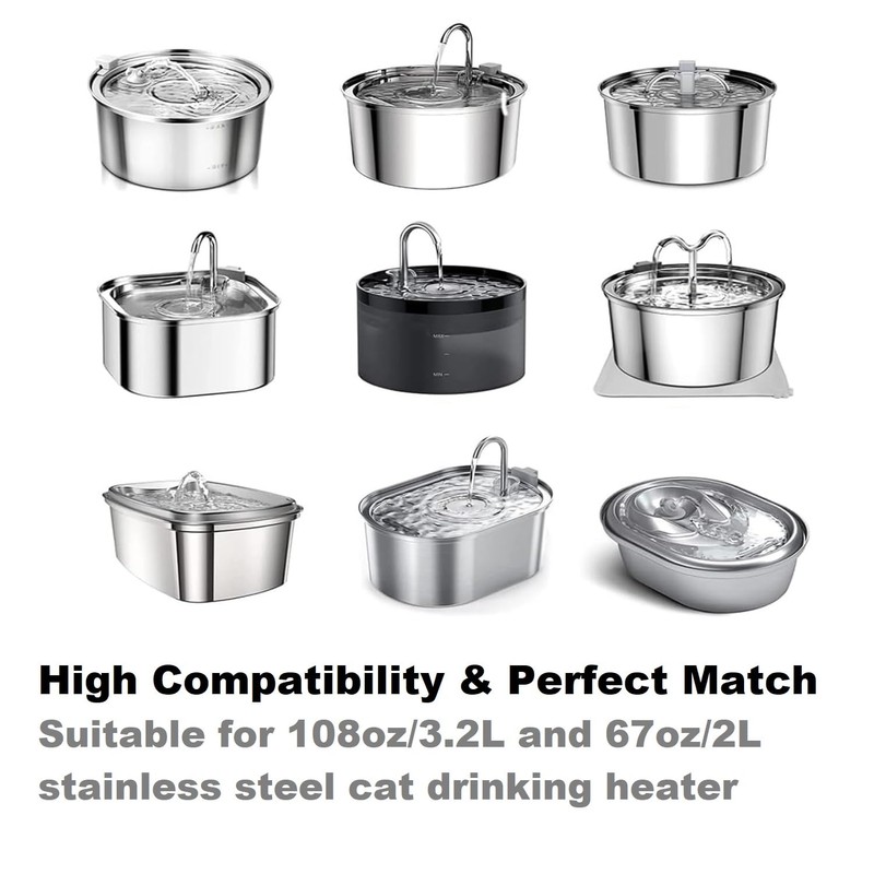 14Pcs Cat Water Fountain Filters Replacement Cat Drink Water Filter