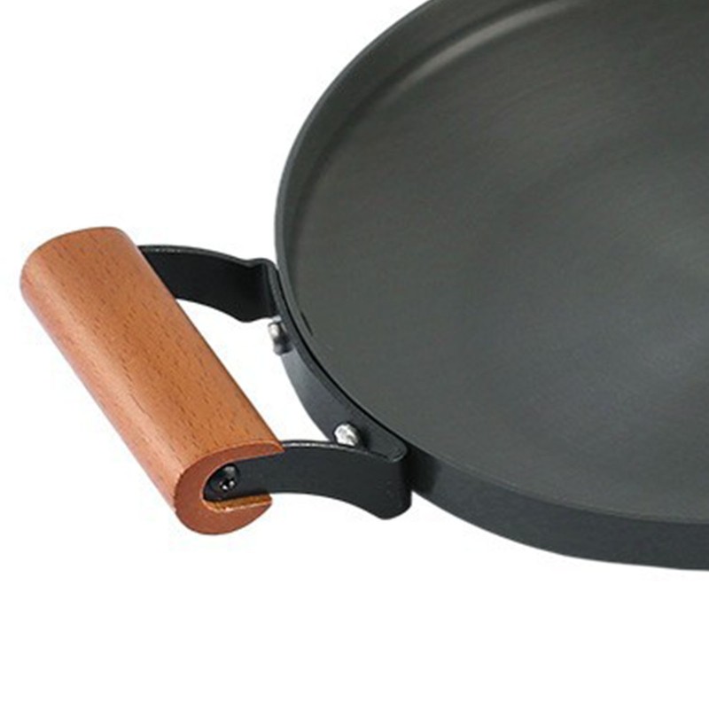 Aluminum Alloy Braiser Multifunction Induction Cooking Fry Pan with Dual