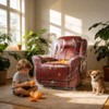 Plastic Recliner Cover Pets | Cat Dog Scratching Protector Clear