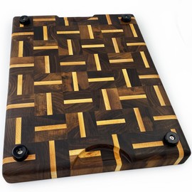 Rubber Cutting Board Feet with Stainless Washer and Screws, 1 inch Black Round Rubber Feet, Non Slip Bumper Pads for Furniture, Electronics & Application,20 Pack