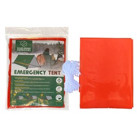 Soild Gears Outdoors Tent Emergency Survival Shelter – 1 Person Emergency Tent – Use As Survival Tent, Emergency Shelter, Tube Tent, Survival Tarp - Orange