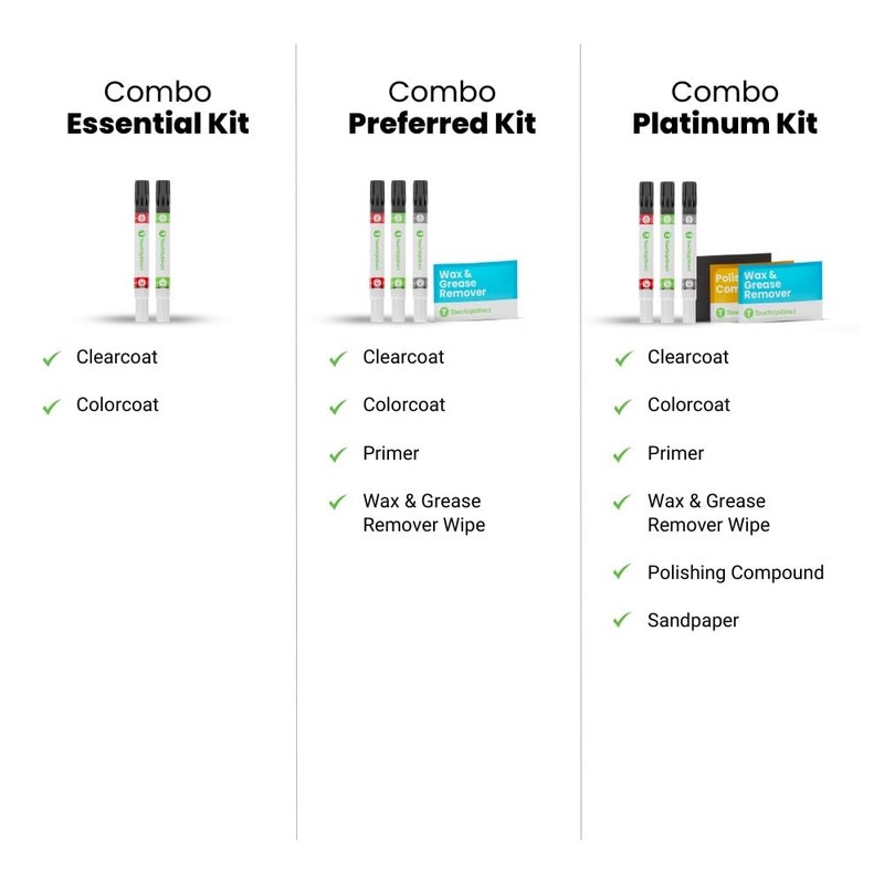 TouchUpDirect KCS Sparkling Silver Compatible With Kia Exact Match Touch