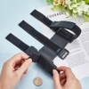 GORGECRAFT Bike Speaker Strap Mount Black PU Leather Adjustable Portable