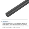 QUARKZMAN Graphite Rod, Graphite Stirring Rod Cylinder Rod Carbon Rod
