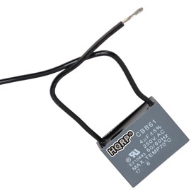 HQRP Capacitor compatible with Harbor Breeze Ceiling Fan 4uf 2-Wire UL Listed plus HQRP Coaster
