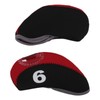12 Pcs Golf Iron Head Cover Set Club Headcover Set