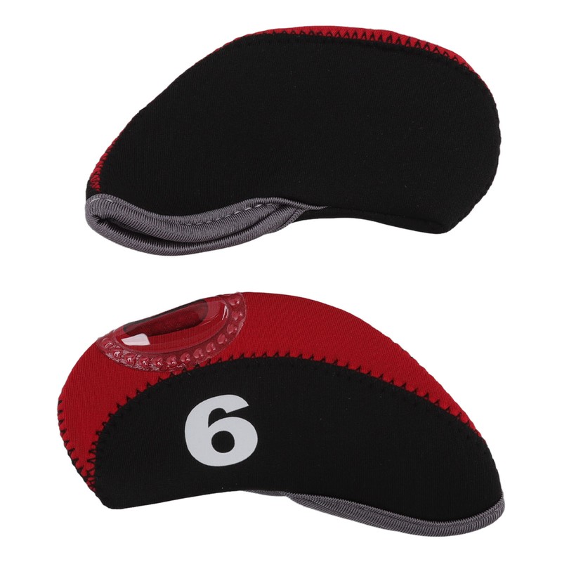 12 Pcs Golf Iron Head Cover Set Club Headcover Set