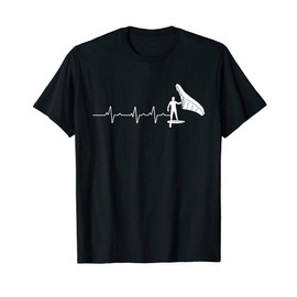Heartbeat Heartline Heart Rate Wing Foiling T-Shirt