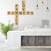 26pcs Scrabble Letters Stencil, Reusable Scrabble Letters for Wall Decor,