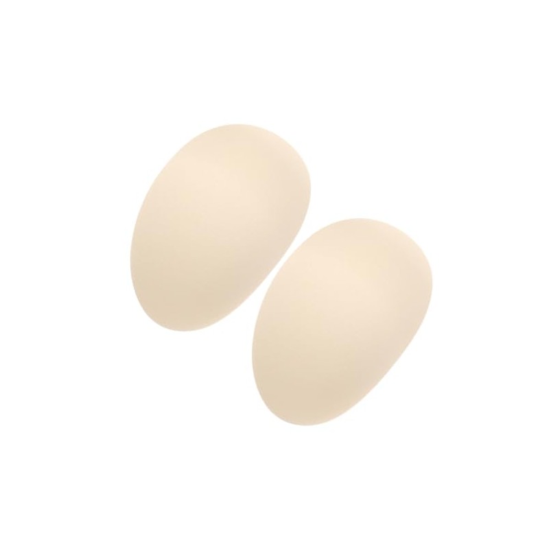 Almohadillas para Glúteos de Chinlon 1 Par, Beige, para Mujer