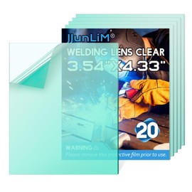 20Pcs - 4.33" x 3.54" - Universal Welding Helmet Hood Replacement Clear Lens Cover