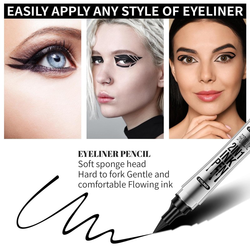 Waterproof Microblading Eyebrow Pen - 2 in 1 2024 New