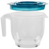 KADAX Measuring Cup, Capacity 2 Litres, Plastic Measuring Jug, Mixing