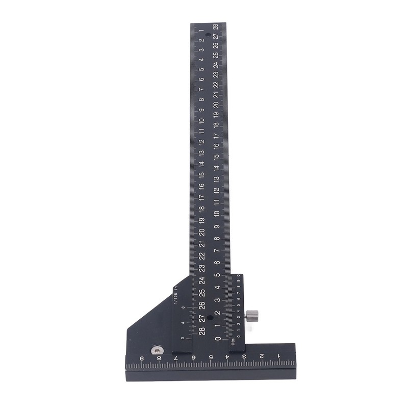 0 to 280mm T Shaped Ruler Aluminum Alloy Accurate Scale
