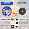 Cut Off Wheels 4-1/2", 100 Pack Angle Grinder Cutting Wheel,