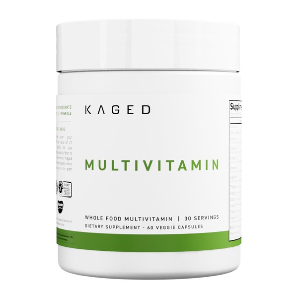 Kaged Multivitamin with Whole Foods Organic Fruits & Veggies Plant