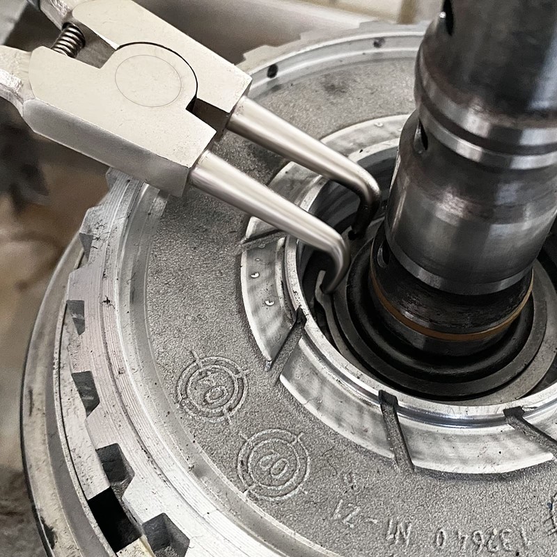 SPEEDWOX Snap Ring Pliers, 90° for Shafts, 8.4 inches (213