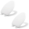 Mayfair 1843SLOW 000 Lannon Toilet Seat will Slow Close and