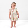 Little Sleepies Short Sleeve Twirl Dress with Bodysuit for Girls,
