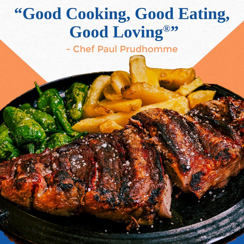 Chef Paul Magic Seasoning Blends Blackened Steak Magic | Bold