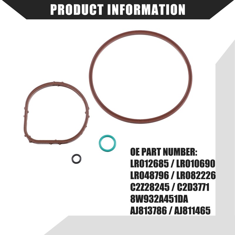 X AUTOHAUX Inner/Vacuum Pump Sealing Ring Repair/for Land Rover/1 Set/Brown