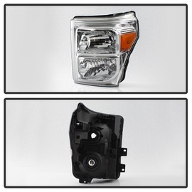 ACANII - For 2011-2016 Ford F250 F350 F450 F550 SuperDuty Replacement Headlight Headlamp - Driver Side Only