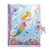 DUDUBUY Mermaid Secret Diary with Lock 7" Journal Notebook with