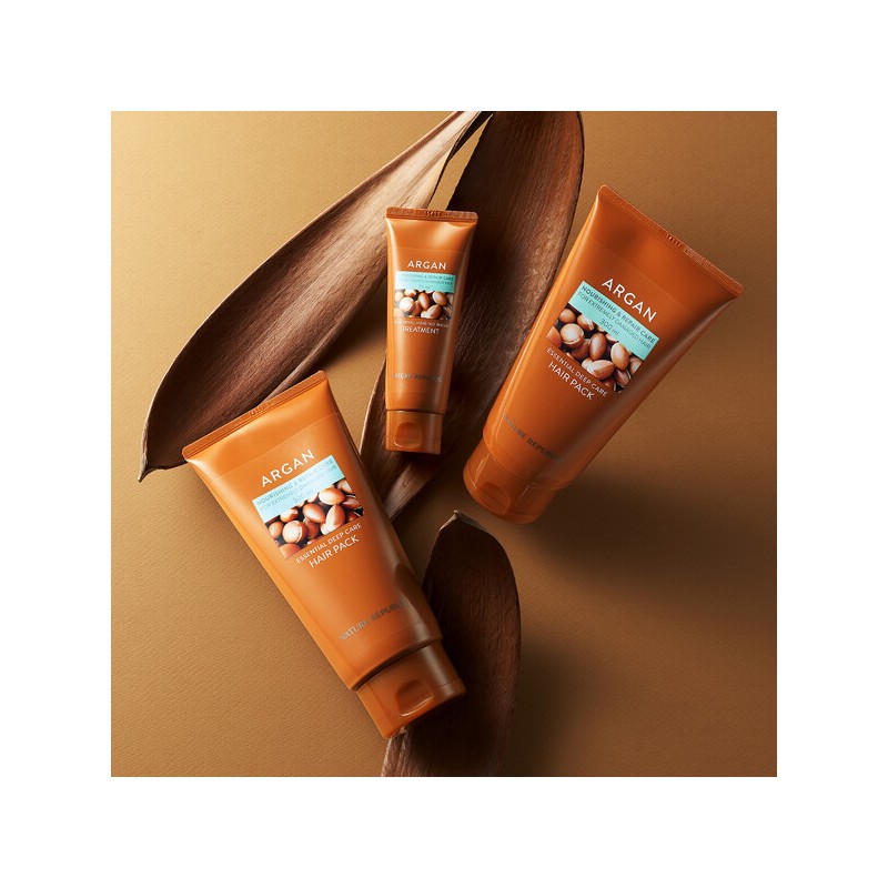 Nature Republic Argan Essential Deep Care Hair Pack Double Set