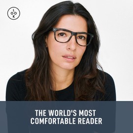 LOOK OPTIC Sullivan Reader - Stylish, Unisex, High Optical Quality Readers - Comfortable, Scratch Resistant Reading Glasses 2.00, Tortoise