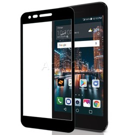 High Responsivity Resistant Anti-Dirt Shatterproof Tempered Glass Screen Protector Film Compatible with LG Tribute Empire LMX220PM Sprint/Boost Mobile/Virgin Mobile