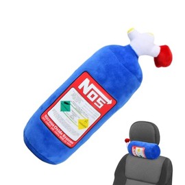 Volumoon 28 cm Plush Cushion, Car Decorative Headrest Cushion, Nos Pillow, Creative Plush Cushion, Neck Support Car, Cars Cushion, Car Headrest for Home, Car Use, Car Decor, Sofa Cushion Toy