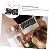 IWOWHERO Portable Foldable Laptop Cooler Dual Fans Universal Cooling Pad