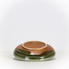 Sushisushi Shigaraki Oribe Brown Side Plate 100x25mm (Japanese Made)